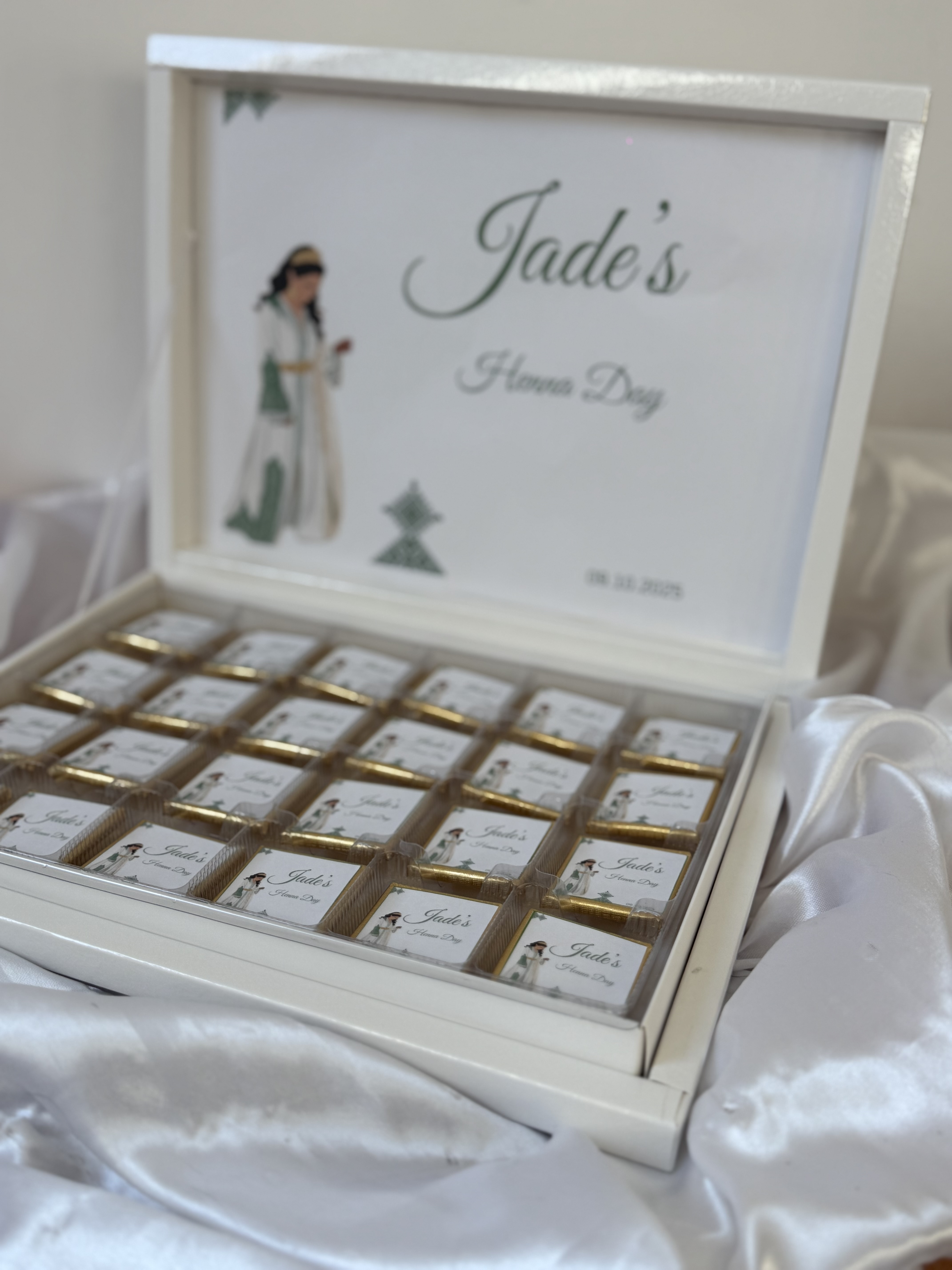 Boîte de chocolats personnalisés